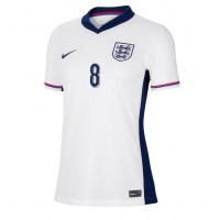 Camisa de Futebol Inglaterra Alexander-Arnold #8 Equipamento Principal Mulheres Europeu 2024 Manga Curta